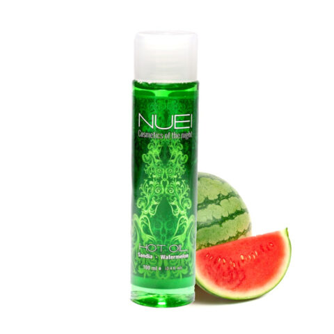 NUEI Hot Oil Watermelon – ulei de masaj, 100 ml