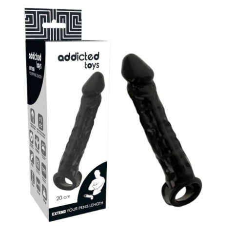 ADDICTED TOYS Dong – manșon negru, 20 cm