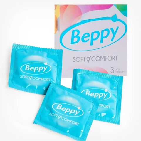 Beppy Soft & Comfort – prezervative, 56 mm, 3 bucăți