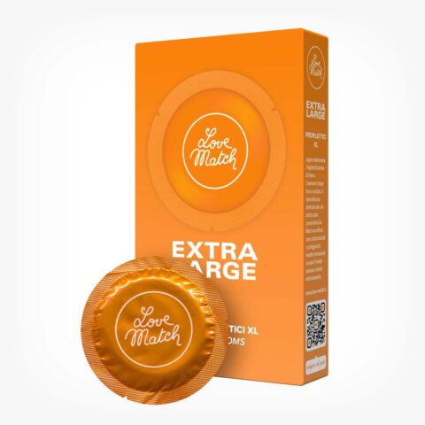 Love Match XL Extra Large – prezervative, 57 mm, 6 bucăți