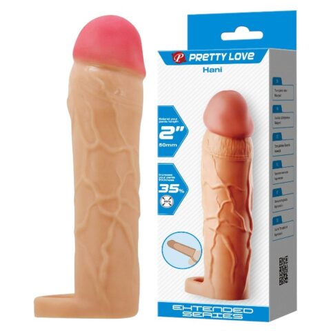 PRETTY LOVE Hani – manșon cu inel integrat, natural