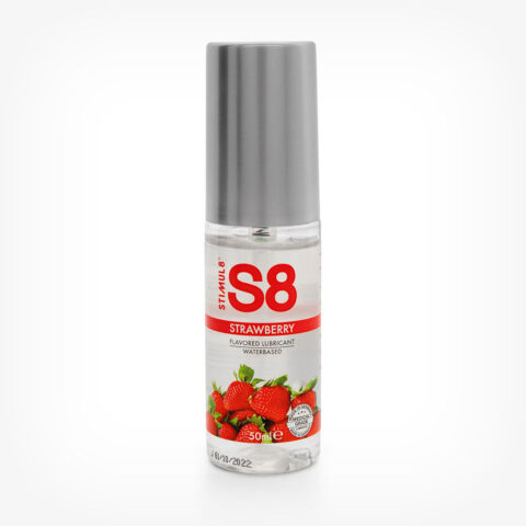 S8 Lube Strawberry – lubrifiant pe bază de apă, 50 ml