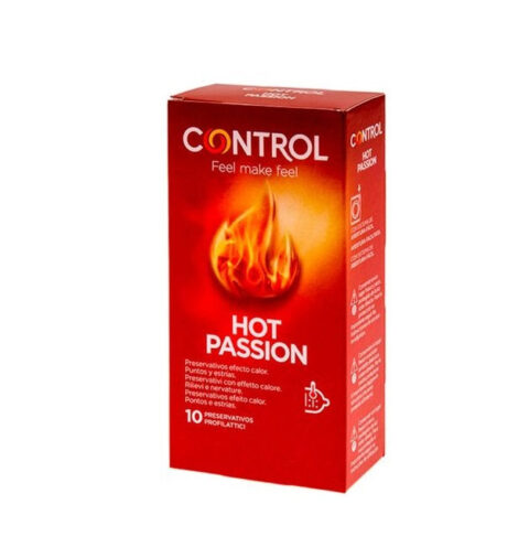 CONTROL Hot Passion – prezervative cu efect de încălzire, 10 bucăți