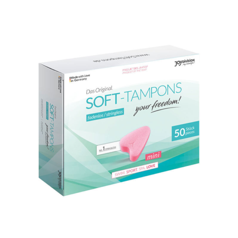 JoyDivision Soft-Tampons Mini – 50 bucăți