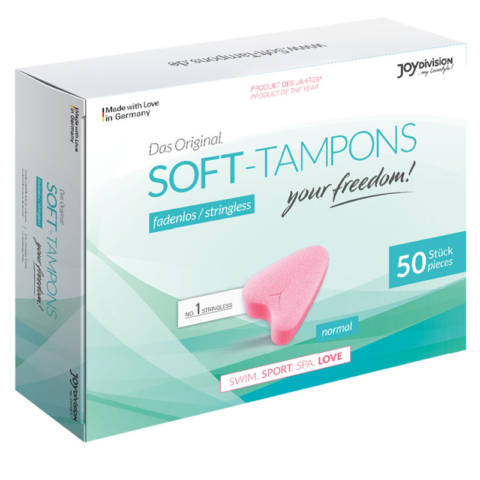 JoyDivision Soft-Tampons Normal – 50 bucăți