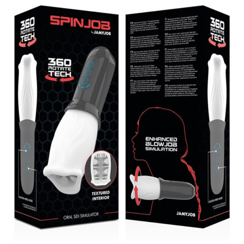 JAMYJOB Spinjob – masturbator automat cu 3 moduri de rotație