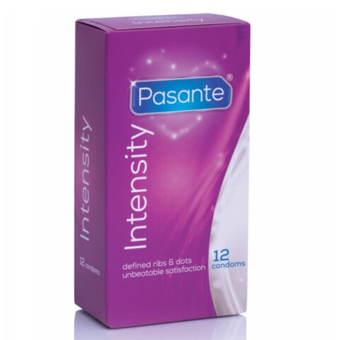 PASANTE Intensity – prezervative texturate, 12 bucăți