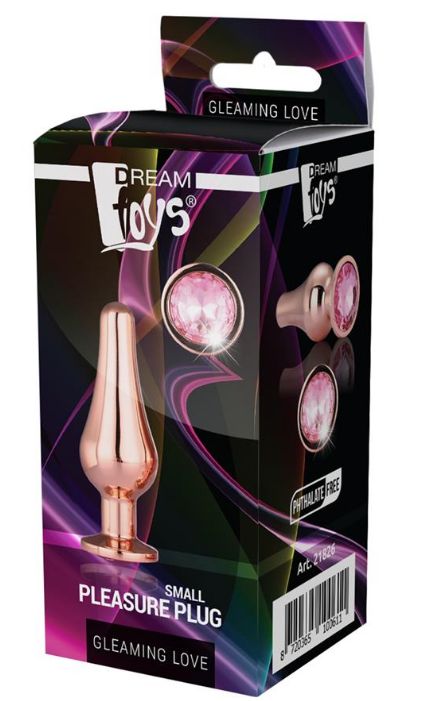 Dop Anal Pleasure Plug Small Auriu Gleaming Love