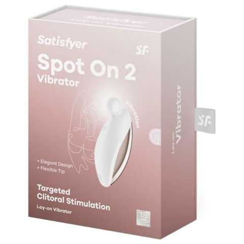 Satisfyer Spot On 2 – vibrator extern cu vârf flexibil