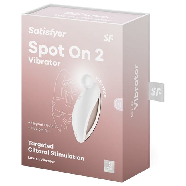 Satisfyer Spot On 2 – vibrator extern cu vârf flexibil
